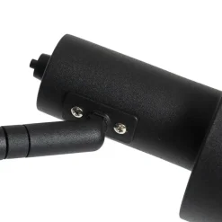 Qazqa vloerlampen stijn zwart e27