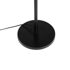 Qazqa vloerlampen wesley goudkleurig e27