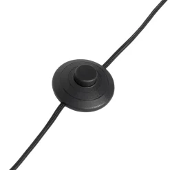 Qazqa vloerlampen yvonne zwart e27