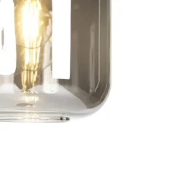 Qazqa vloerlampen zuzanna grijs e27