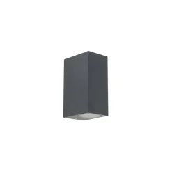 Qazqa wandlampen buiten baleno grijs gu10