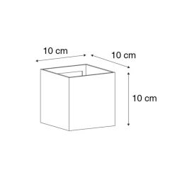 Qazqa wandlampen buiten edwin bruin geïntegreerde led