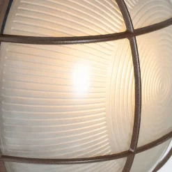 Qazqa wandlampen buiten hanneke bronskleurig e27