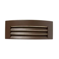 Qazqa wandlampen buiten hurricane bronskleurig e27