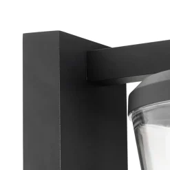 Qazqa wandlampen buiten joren zwart e27