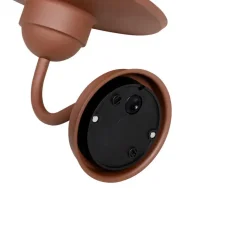 Qazqa wandlampen buiten kansas bronskleurig e27