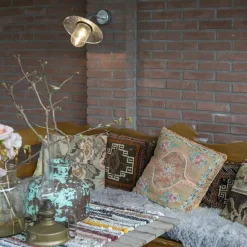 Qazqa wandlampen buiten munich grijs e27