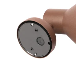 Qazqa wandlampen buiten natas bronskleurig e27