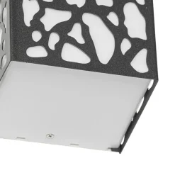 Qazqa wandlampen buiten nicole zwart e27