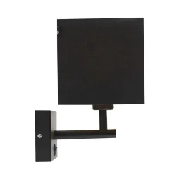 Qazqa wandlampen combi zwart e27