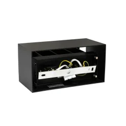 Qazqa wandlampen edwin zwart g9