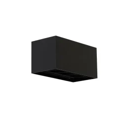 Qazqa wandlampen edwin zwart g9