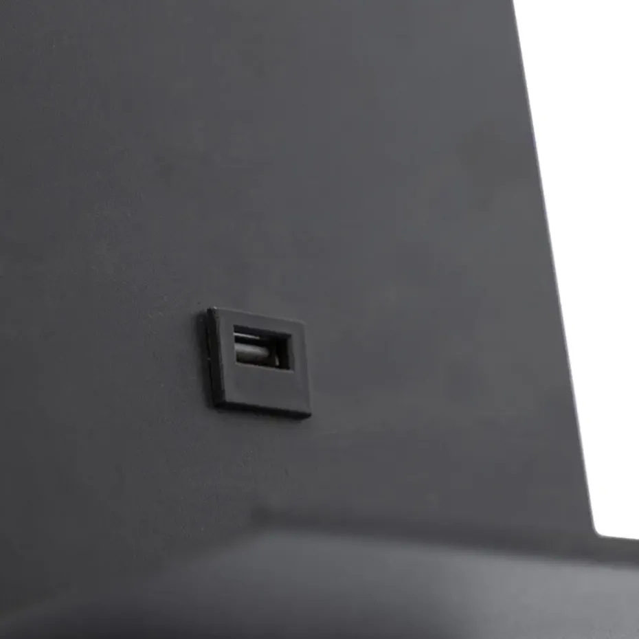 Qazqa wandlampen flero zwart g9