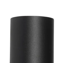 Qazqa wandlampen jeana zwart gu10