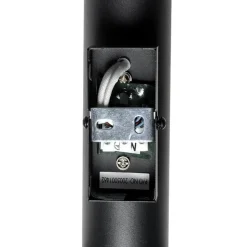 Qazqa wandlampen jeana zwart gu10