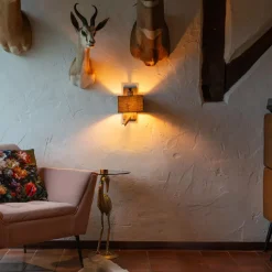 Qazqa wandlampen puglia zwart e27