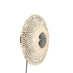 Qazqa wandlampen rina crème e27