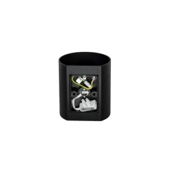 Qazqa wandlampen sabbio zwart g9