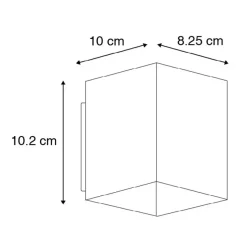 Qazqa wandlampen sola zwart g9