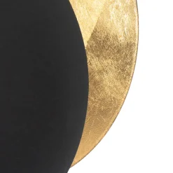 Qazqa wandlampen sunrise zwart g9