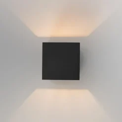 Qazqa wandlampen transfer zwart g9