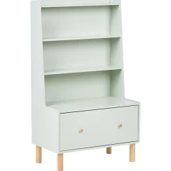 QUILPIE - Boekenkast 3-laags - Lichtgroen - MDF