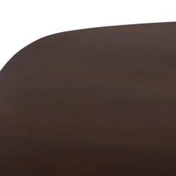 QUVIO Eettafel Sofia - Deens ovaal - 180x90 cm - FSC - Walnoot bruin