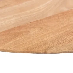 QUVIO Eettafel Sofia – Rond – Ø120 – Kruispoot – Naturel