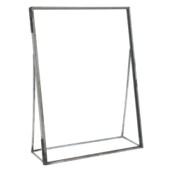 QUVIO Fotolijst - Metaal - Glas - Antraciet - 15.5 x 20 cm