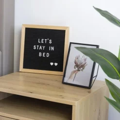 QUVIO Fotolijst hexagon staal 15 x 20.5cm - Zwart