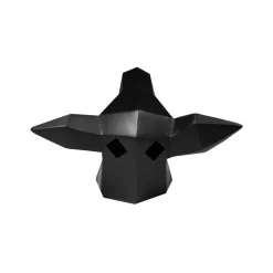 QUVIO Hert muurdecoratie - Zwart