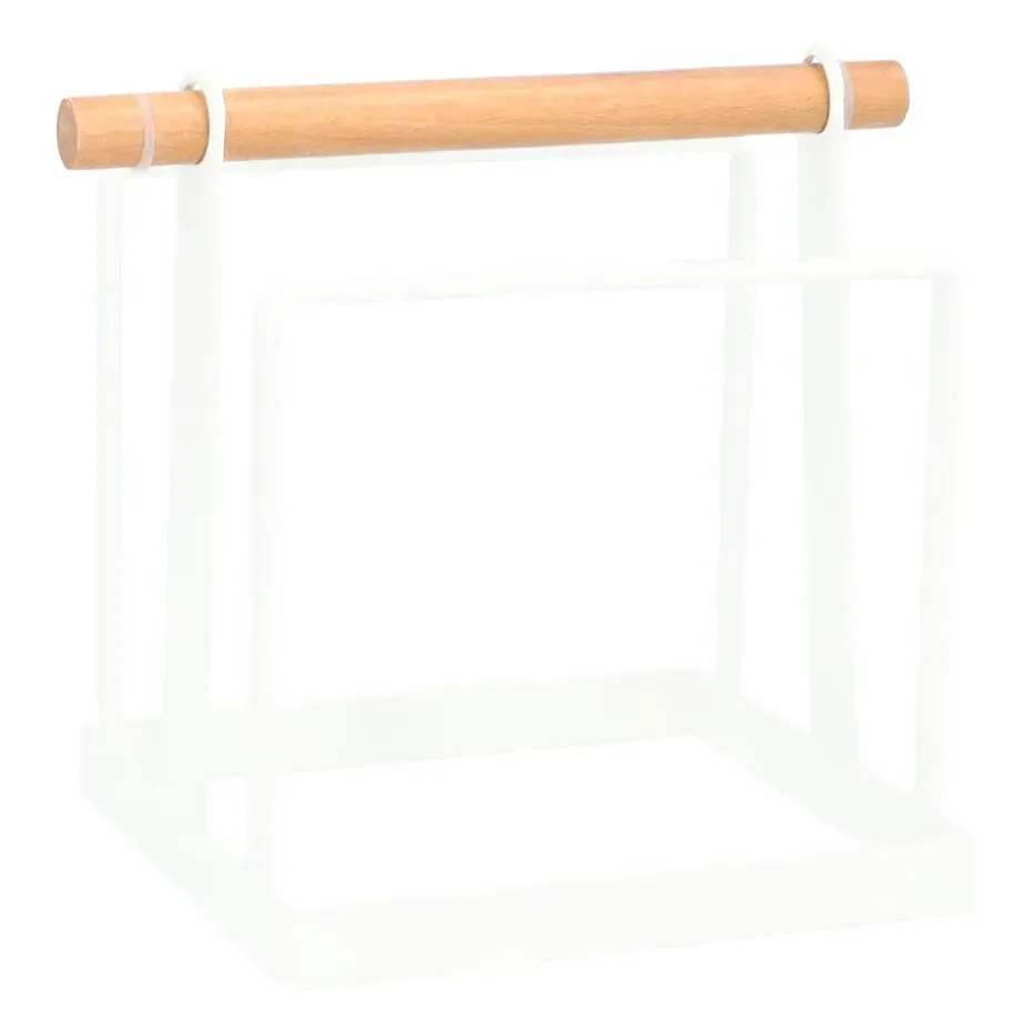 QUVIO Houder voor snijplanken - Metaal - Wit