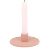 QUVIO Kaarsenstandaard rond - Keramiek - Terra Cotta