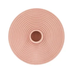 QUVIO Kaarsenstandaard rond - Keramiek - Terra Cotta