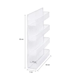 QUVIO Kruidenrek groot - Wit