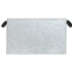 QUVIO Opbergmand Vilt - Grijs