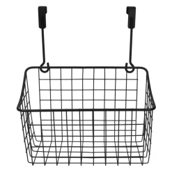 QUVIO Opbergrek ophangbaar - Metaal - Zwart