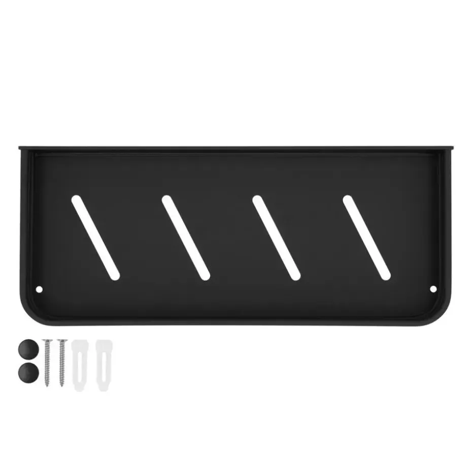 QUVIO Planchet - Metaal - 30 cm - Zwart