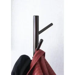 QUVIO Staande kapstok hout bruin