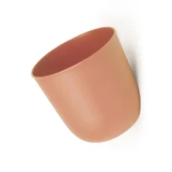 QUVIO Wand bloempot - Kunststof - Terracotta