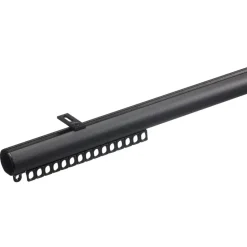 Railroedeset 150cm - zwart metaal - Ø28mm (2680219)