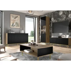 Ravenna B TV-meubel 150 3D gefreesd MDF folie mat