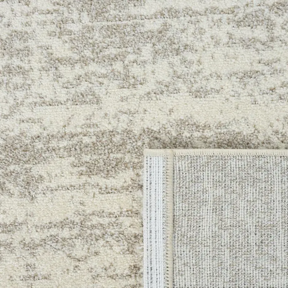 Relax Oslo - Laagpolig Effen Vloerkleed - Creme - 160x230 CM