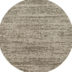 Relax Oslo - Laagpolig Effen Vloerkleed - Beige - 150 CM ROND