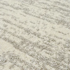 Relax Oslo - Laagpolig Effen Vloerkleed - Creme - 200x200 CM Vierkant