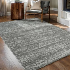 Relax Oslo - Laagpolig Effen Vloerkleed - Grijs - 160x230 CM