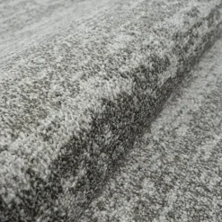 Relax Oslo - Laagpolig Effen Vloerkleed - Grijs - 160x230 CM