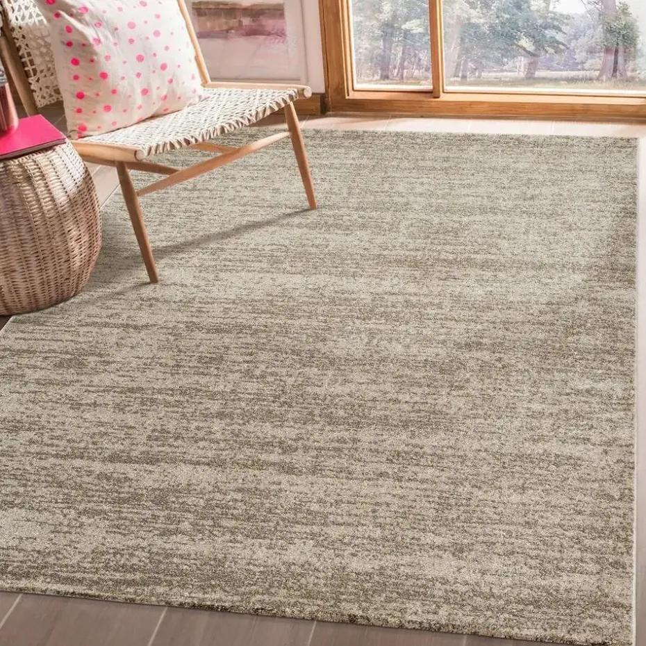 Relax Oslo - Laagpolig Effen Vloerkleed - Beige - 160x230 CM