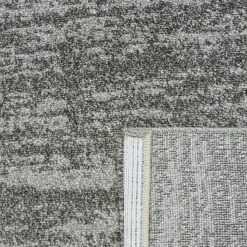 Relax Oslo - Laagpolig Effen Vloerkleed - Grijs - 120x170 CM