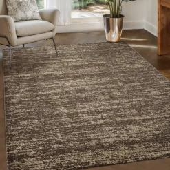 Relax Oslo - Laagpolig Effen Vloerkleed - Bruin - 120x170 CM